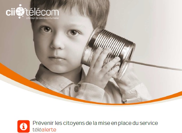 Telealerte à la population